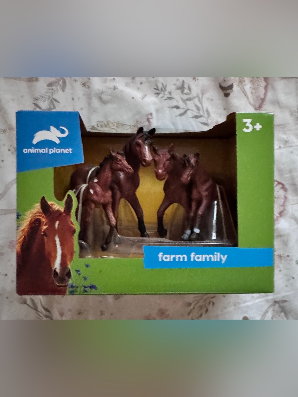 Animal Planet Farm Family Horse Figure Set 4 Horses Foals Blip Toys NEW 2021
